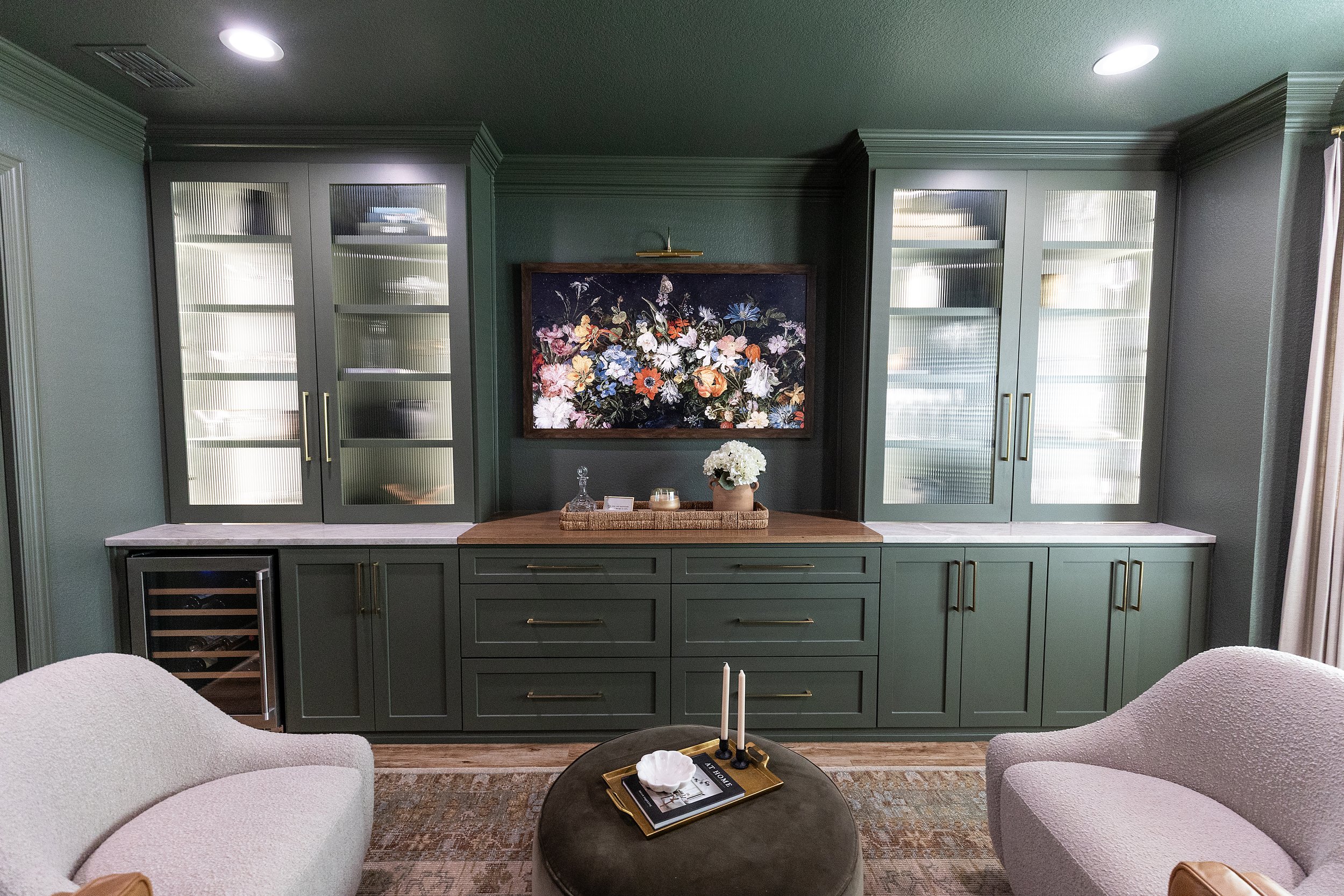 Colleyville Bathrooms + Den Remodel