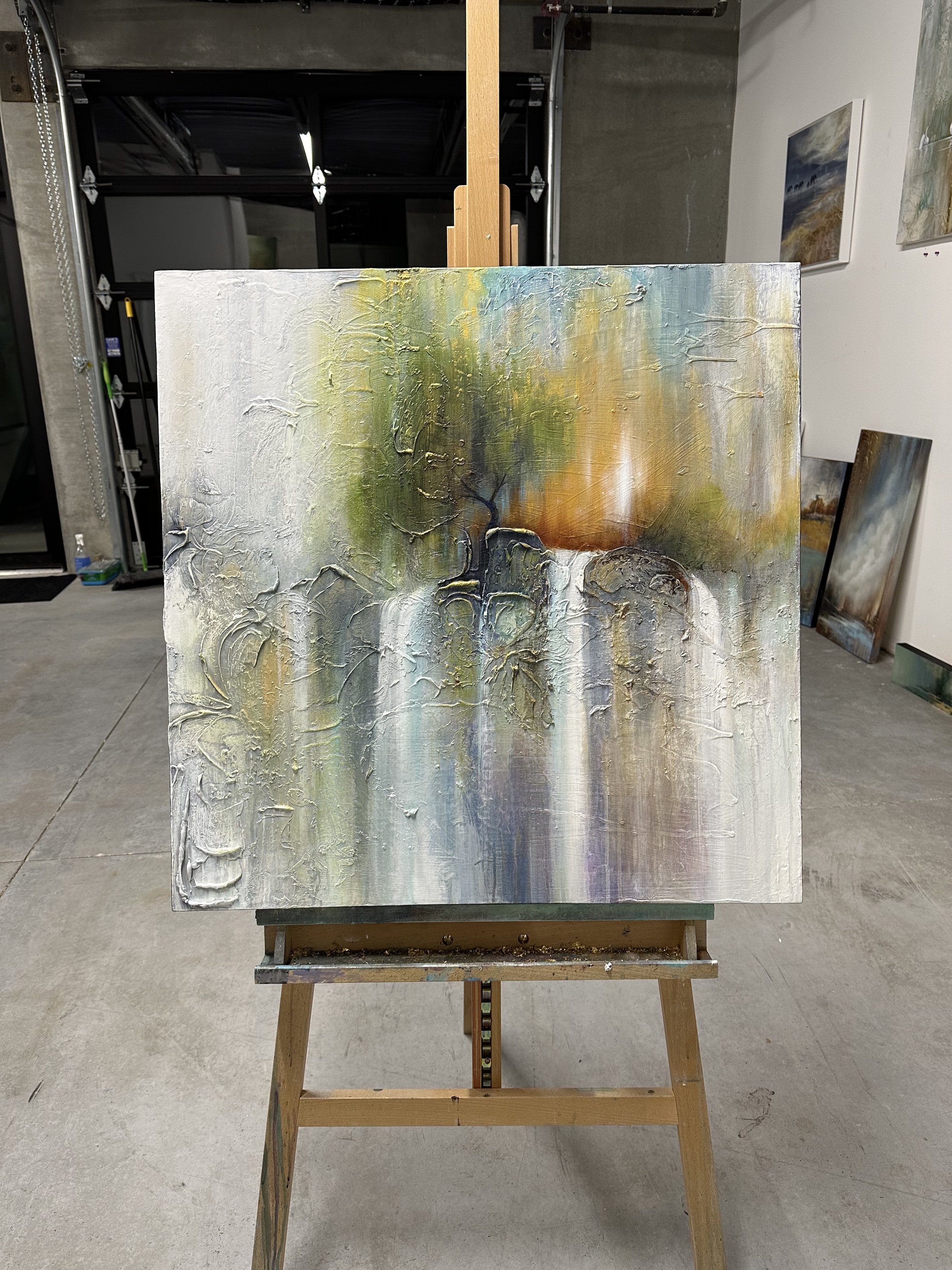 "In My Dreams" 30x30"