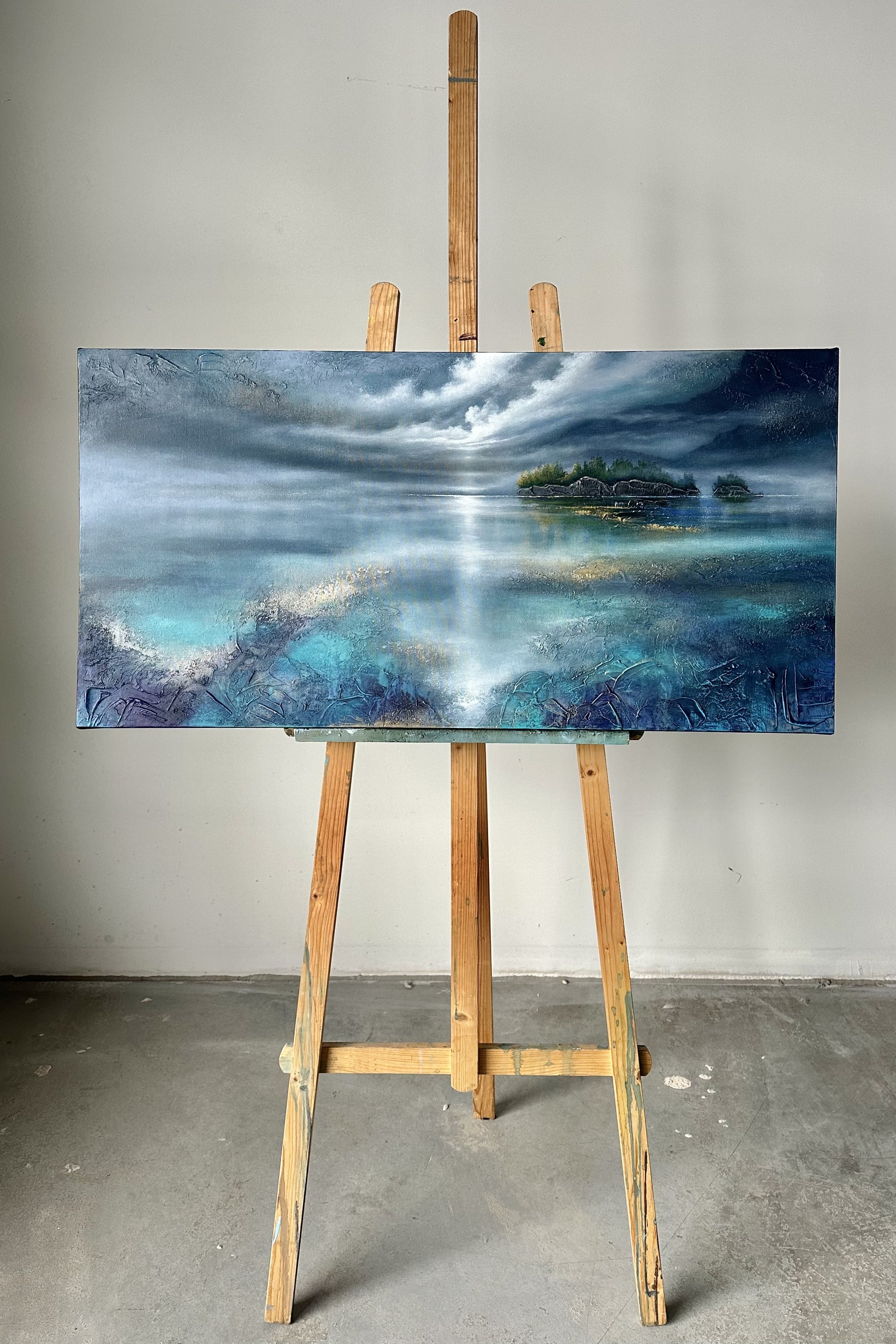 “In the Tide Pools” 18x36"