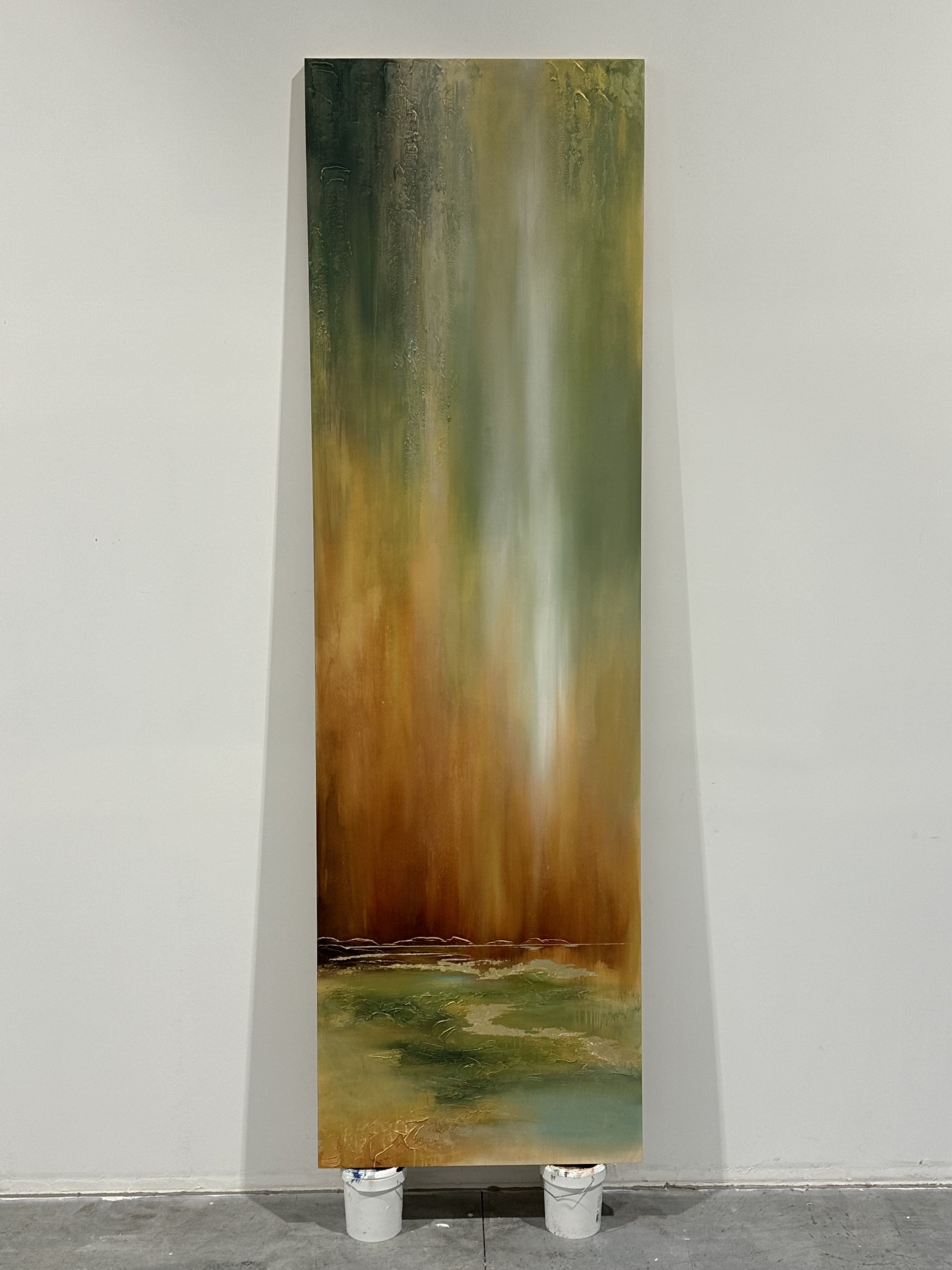 "Autumn Rains" 36x120