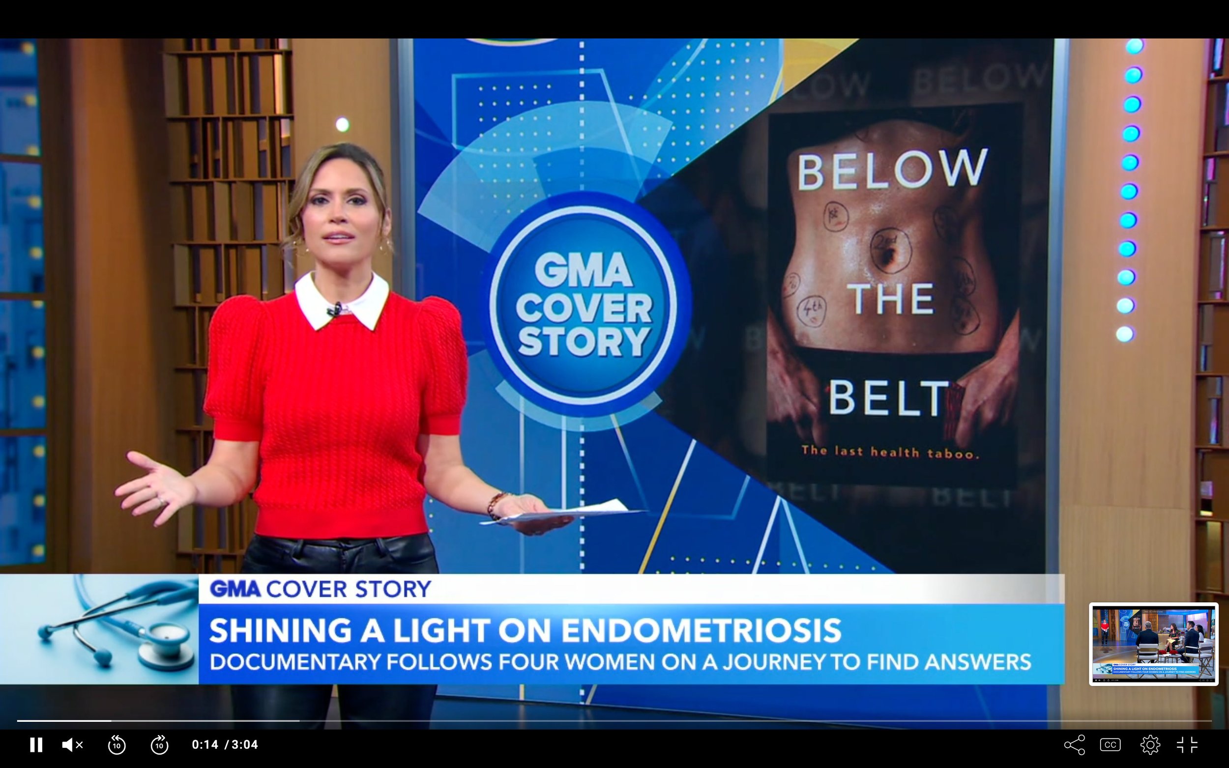 Good Morning America Cover Story on Below the Belt