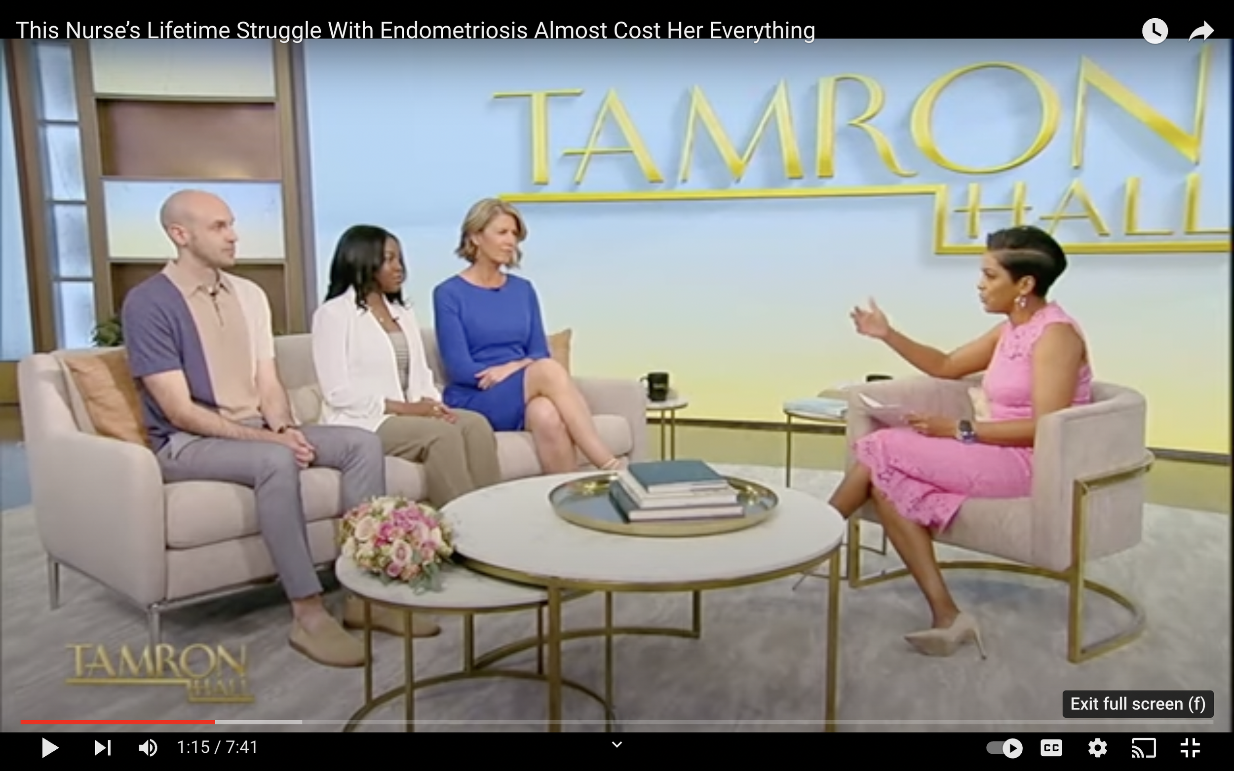 Joe and Jenneh Rishe and Director Shannon Cohn on ABC'S Tamron Hall Show