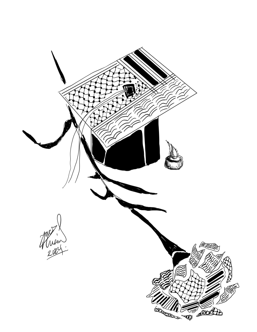 Keffiyehs, banners, cheers, and suppression: Four days of Western University’s graduation convocations