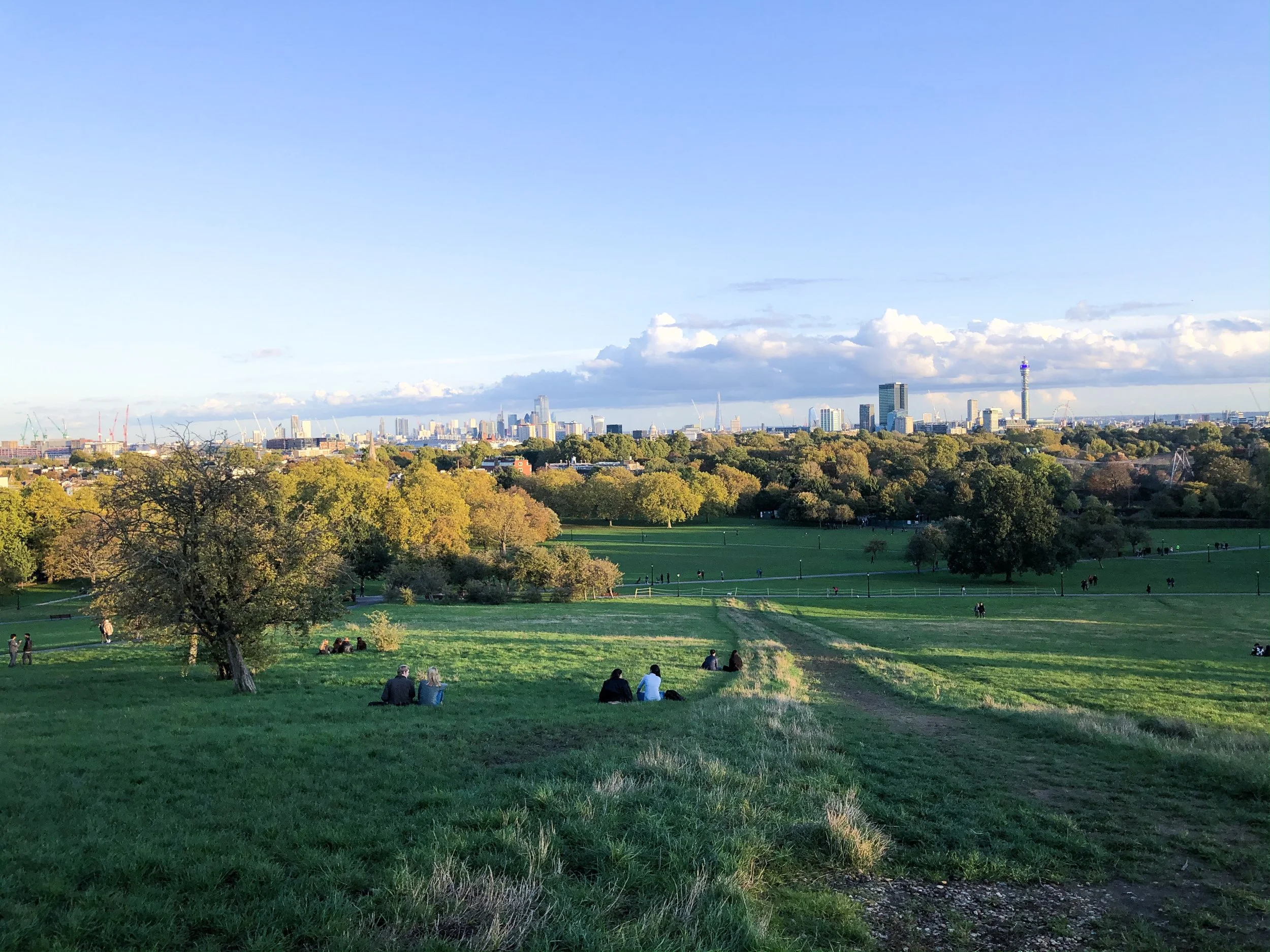 After exploring the market scene in Camden Town, take a quick stroll to Primrose Hill for the most beautiful panoramic view of the London skyline. And don't be surprised if you catch a glimpse of some high rollers! Primrose Hill has been lauded as th