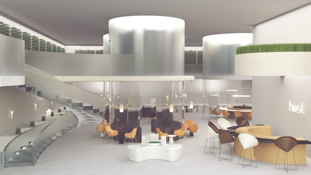 h ø s t - A restaurant interior project