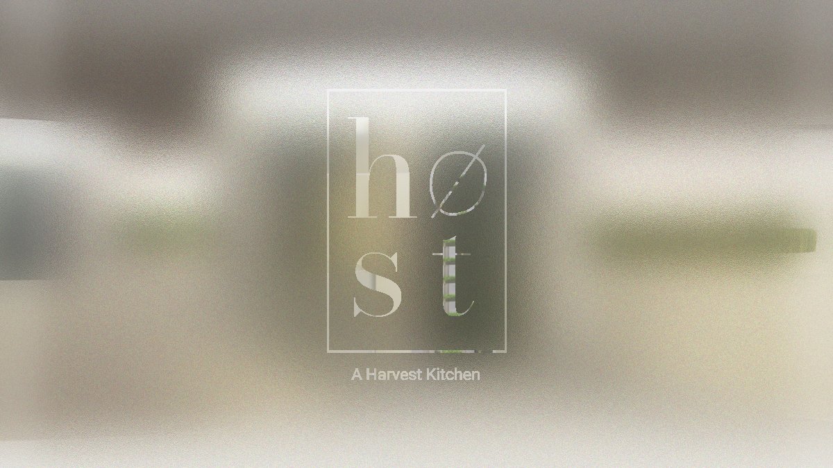 h ø s t - A restaurant branding project