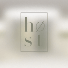 h ø s t - A restaurant branding project