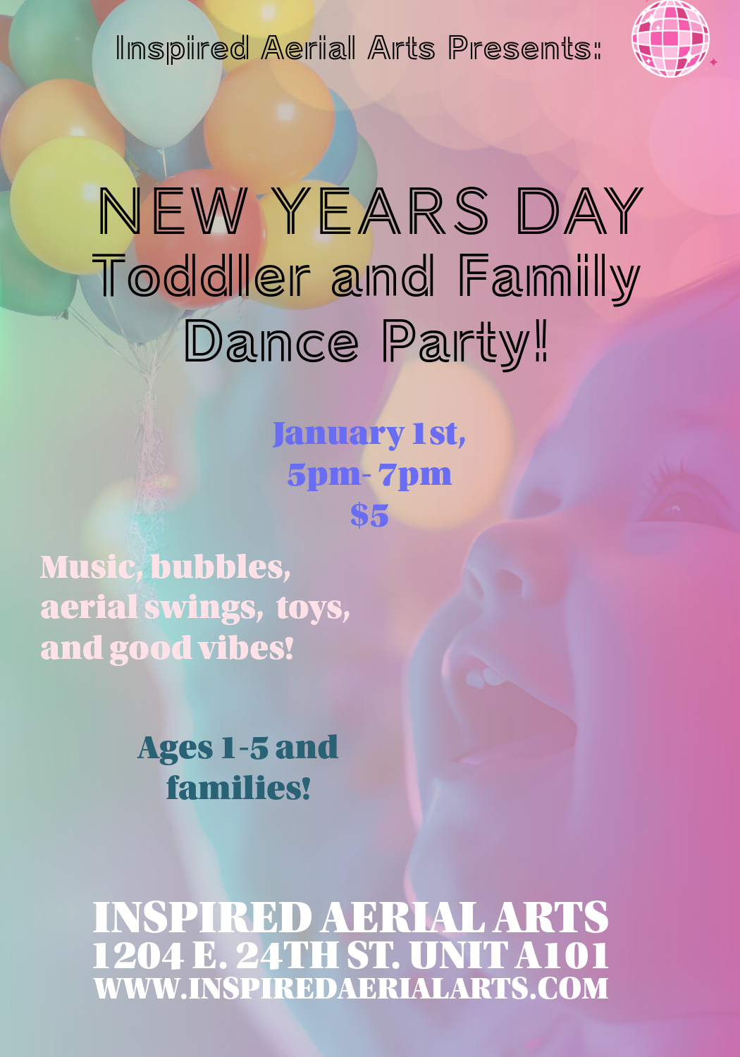 Winter Happenings at Inspired Aerial Arts!