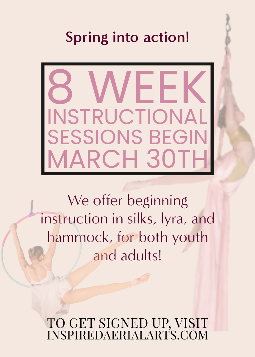 Spring Sessions Start March 30th!