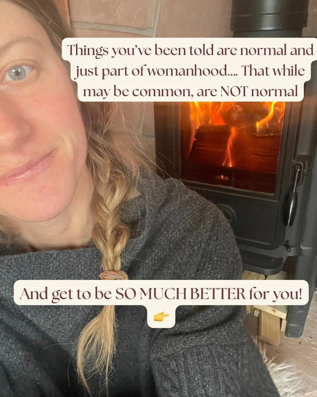 If you are experiencing any of these, please know that while many medical professionals will tell you this is completely normal and to just live with it or medicate it (suppress it), your physiological design is far more brilliant than to have you li