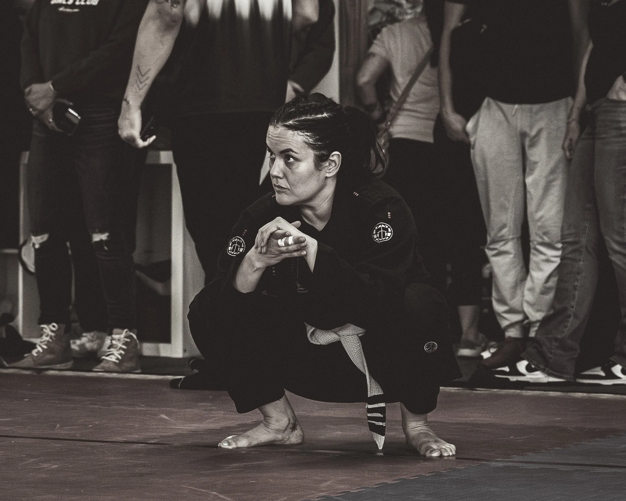 Jiu-jitsu athlete prepares to compete in the Joan of D'arce 2026