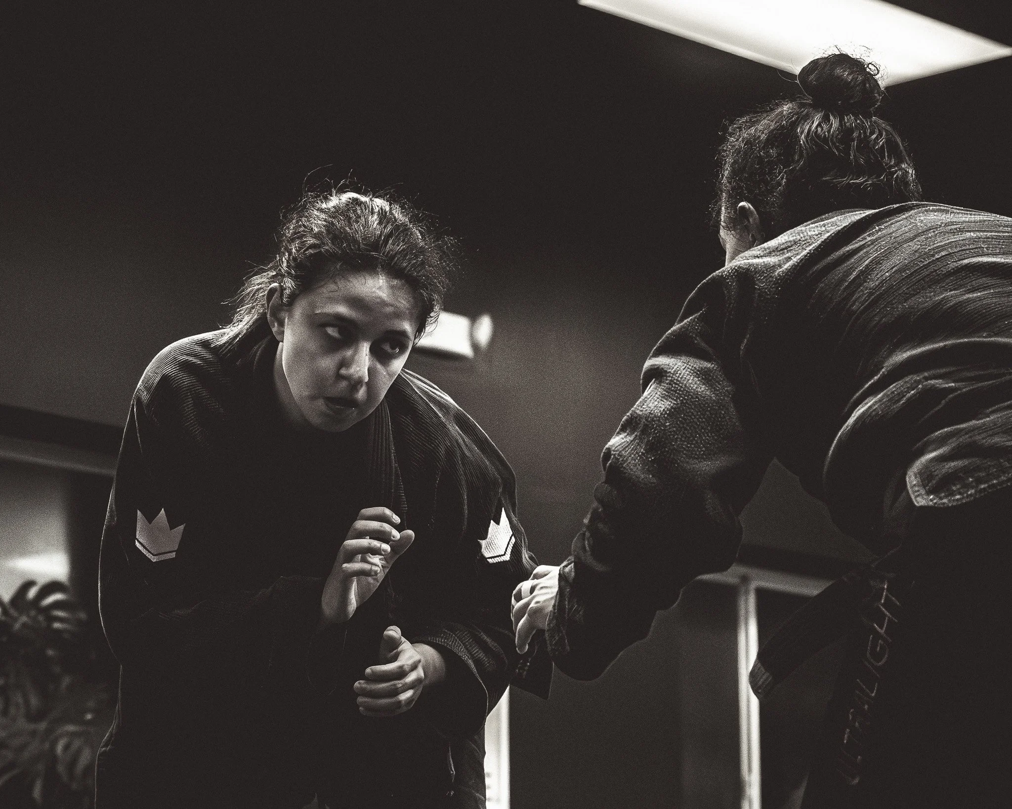 301MMA Jiu-jitsu athletes sparring