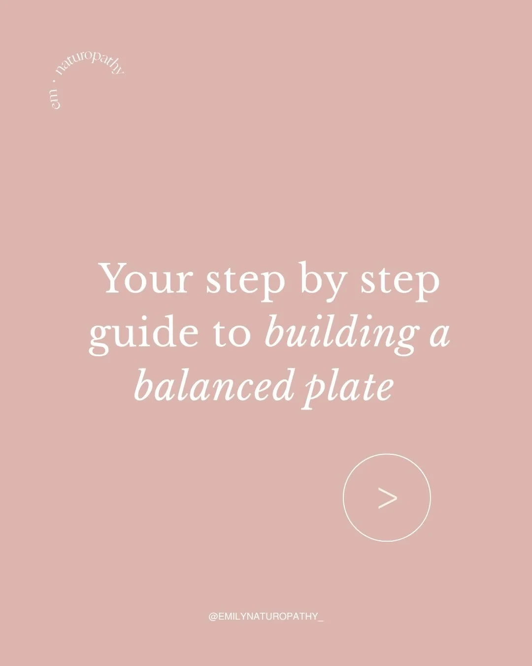 Building a balanced plate is one of the best ways to support your energy, blood sugar regulation and digestion and something I talk to my clients about all the time!

Start with a source of protein, add a variety of colourful veggies, include a sourc