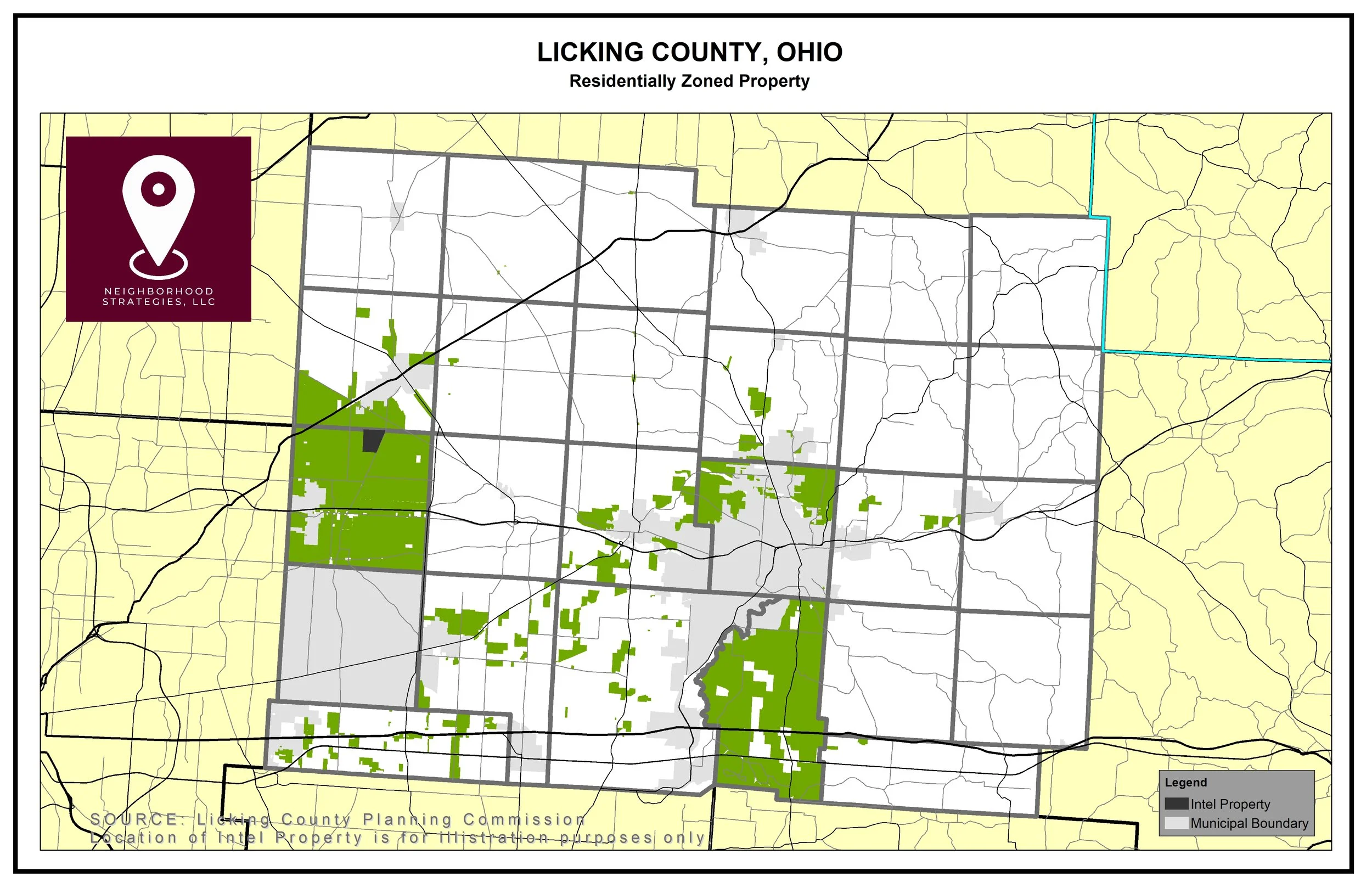 #IntelImpact - Residentially Zoned Property in Licking County (OH)