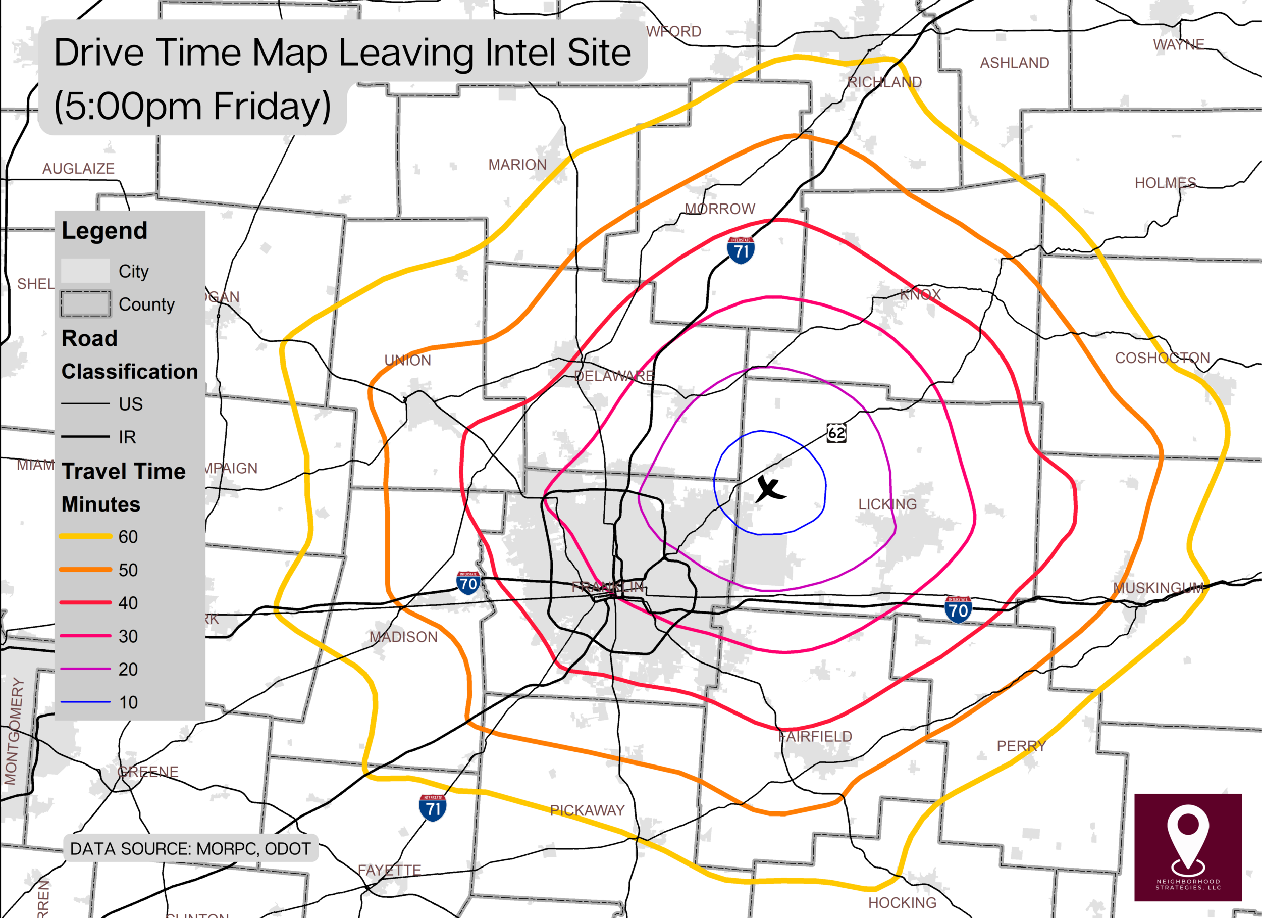 Drive Time to Intel — Neighborhood Strategies