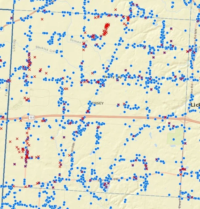 Ohio Water Well Database and Interactive Map