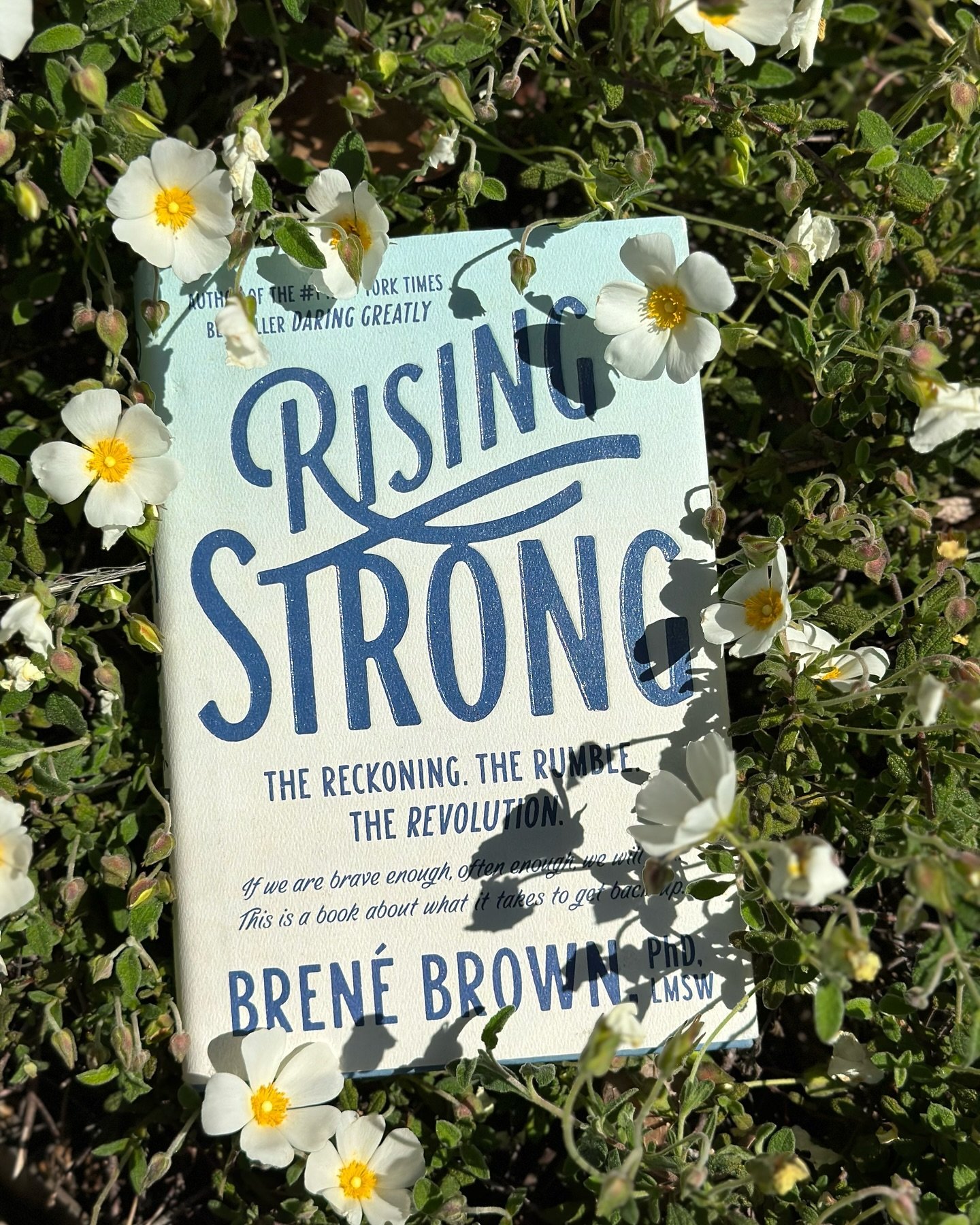📖 Book of the Month 

Read with us!!! Every Month we will recommend a book that focuses on our monthly intentions.

Book: Rising Strong
Author: Bren&eacute; Brown
My Rating: ⭐️⭐️⭐️⭐️⭐️

Review: This book is a powerful exploration of resilience, vuln