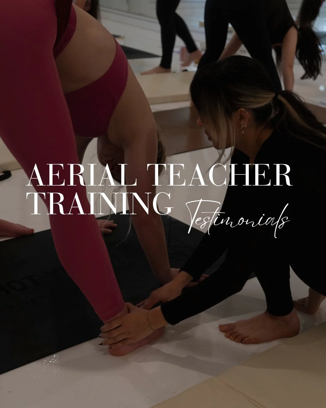 ✨Curious about our 50 Hour Aerial Teacher Training Program? Read the testimonials from our Graduates✨

👉🏼 Our mission is to empower individuals within our community to become inspiring teachers, transformative leaders, and compassionate healers.

?