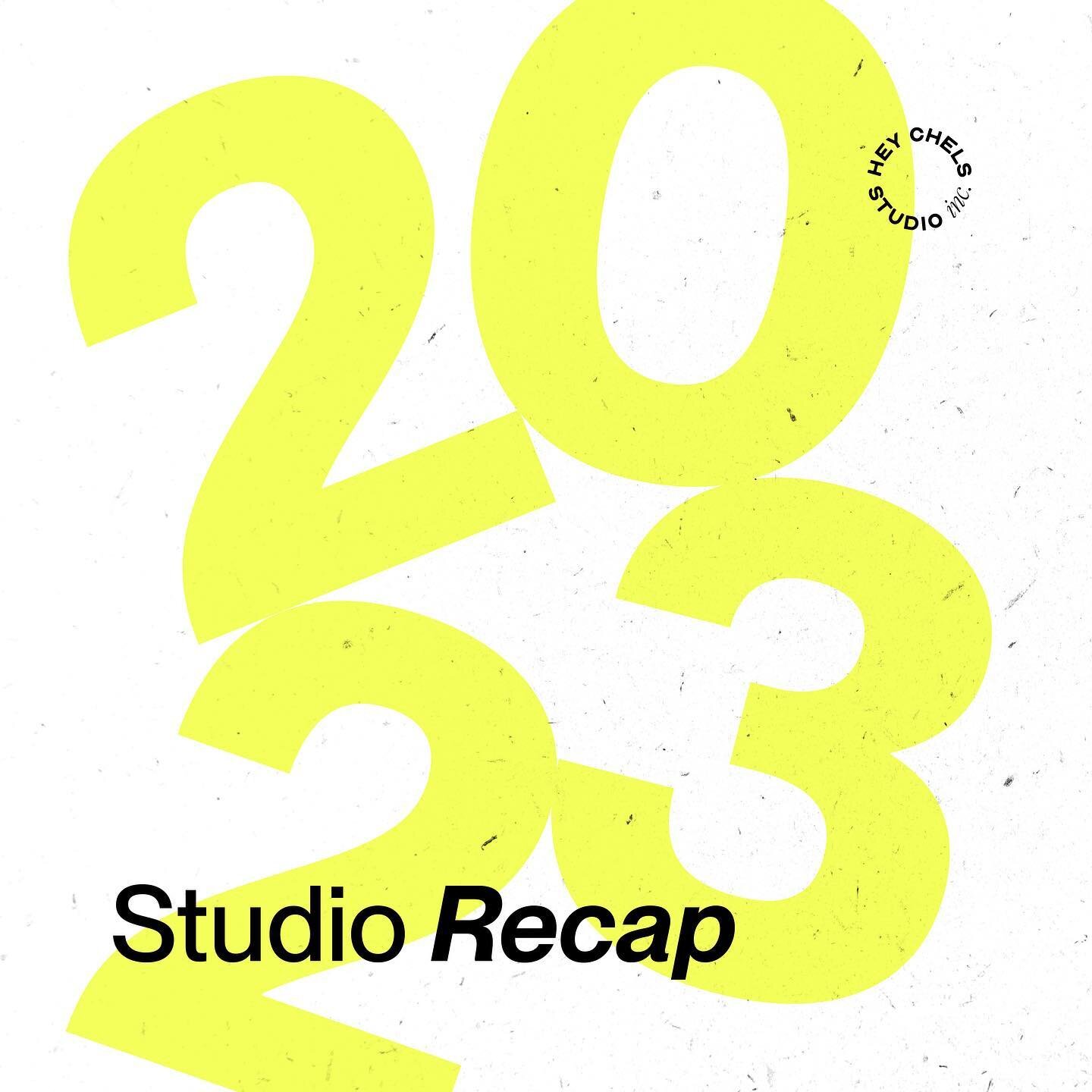 2023 STUDIO RECAP: When life gets hard, it teaches you lessons that you can post on social media! (Haha). But seriously, it&rsquo;s been a big year, and I&rsquo;m feeling so grateful for my clients and collaborators that make this all possible. Getti