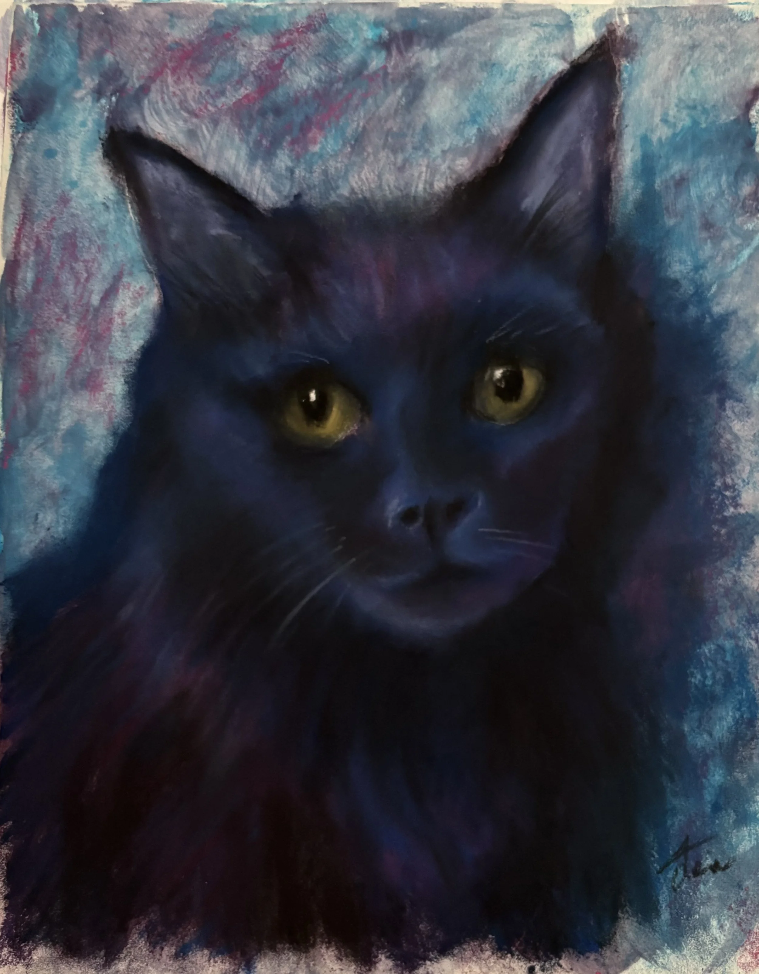 ASHLEY BLUE, Pastel (2025)