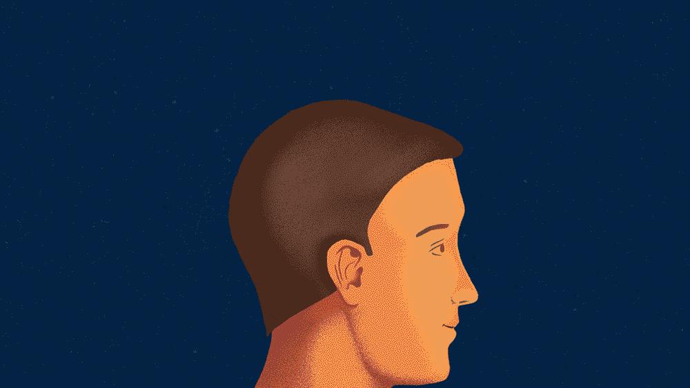 Animated illustration of plants, flowers, and a glowing lightbulb growing from a man's head against a night sky, forming a garden around the Manifest wordmark