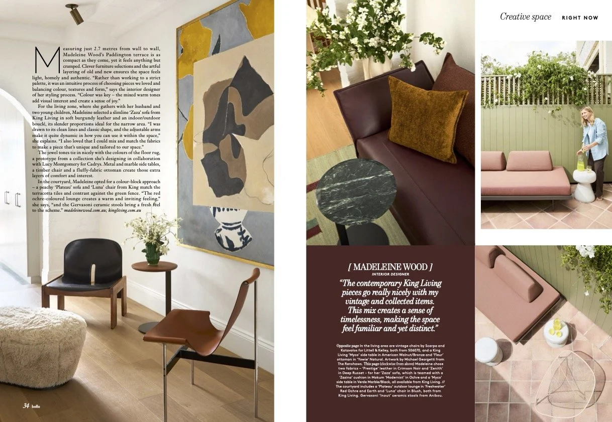 Belle Magazine
December / January 2026
Right Now Opener
    Photography by Georgina Egan
