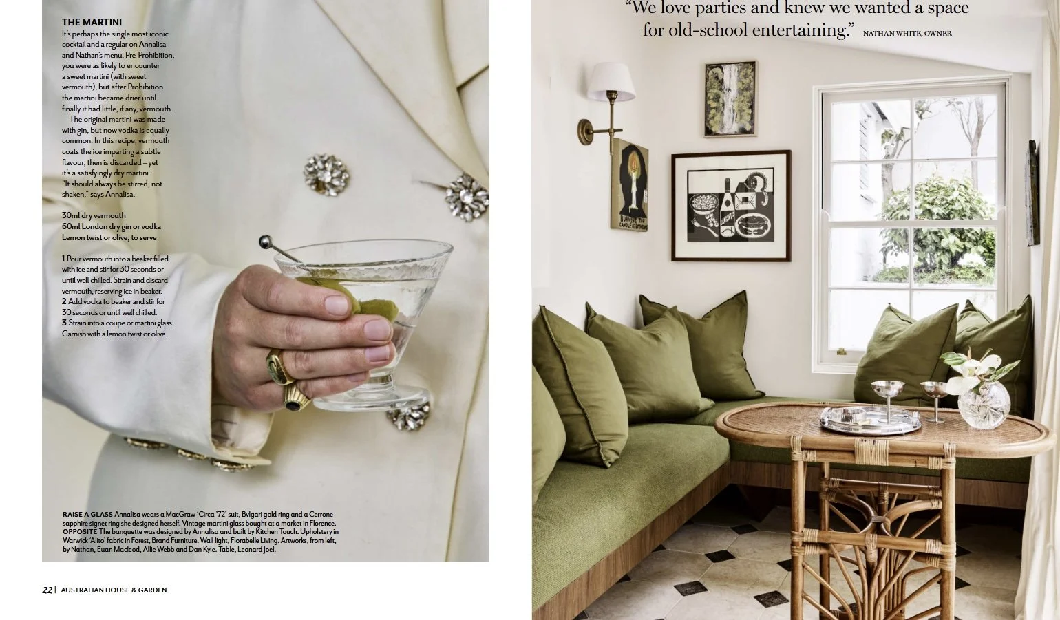 House & Garden 
January /February  2026 
Photography: Maree Homer