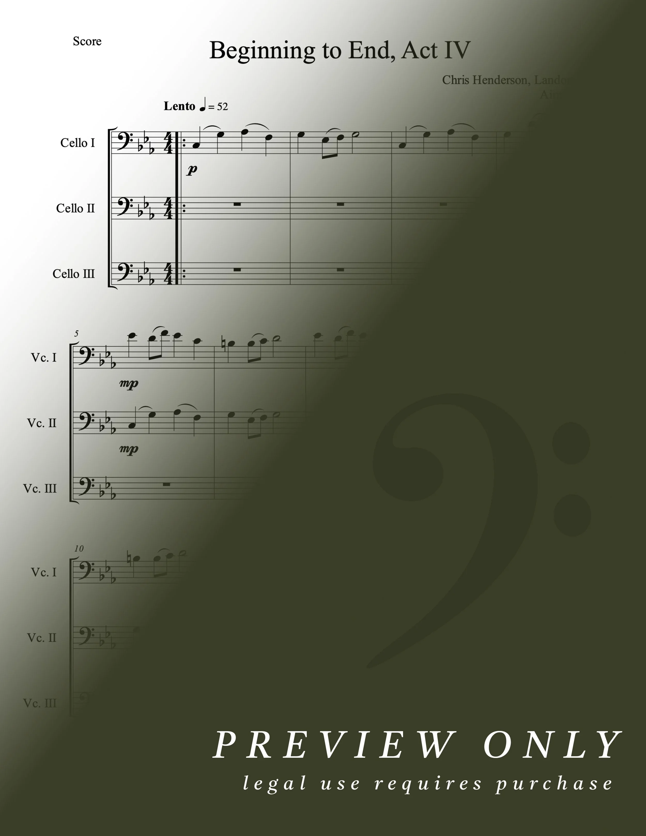 Beginning to End Act IV