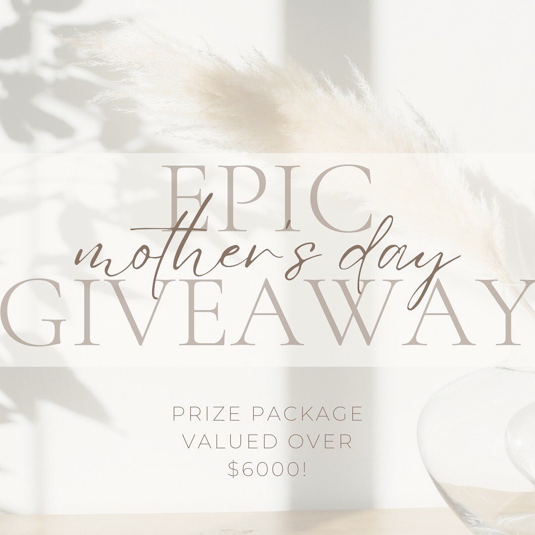 ✨ Over $6K+ GIVEAWAY✨

Mummas - Here is the most EPIC Sunshine Coast Mothers Day Giveaway Ever!

It&rsquo;s time to spoil yourself&hellip; but with a twist!

ONE LUCKY WINNER will win ALL the below prizes - but you can choose can keep anything (or ev