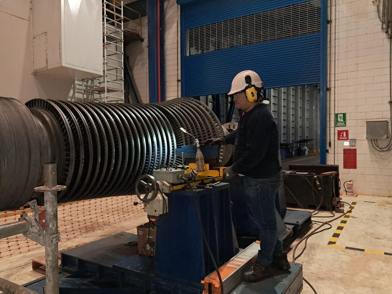 Servicios de Inspección e Interventoría en Mantenimiento de Turbina de Vapor