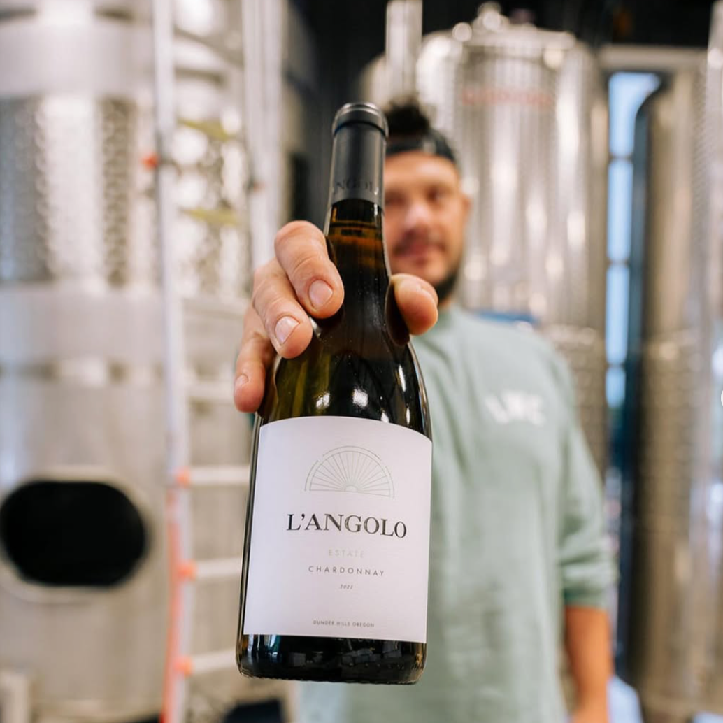 Poker Night wine provided by L'Angolo Estates