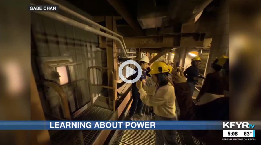 Chan and students featured in North Dakota media to cap week-long tour