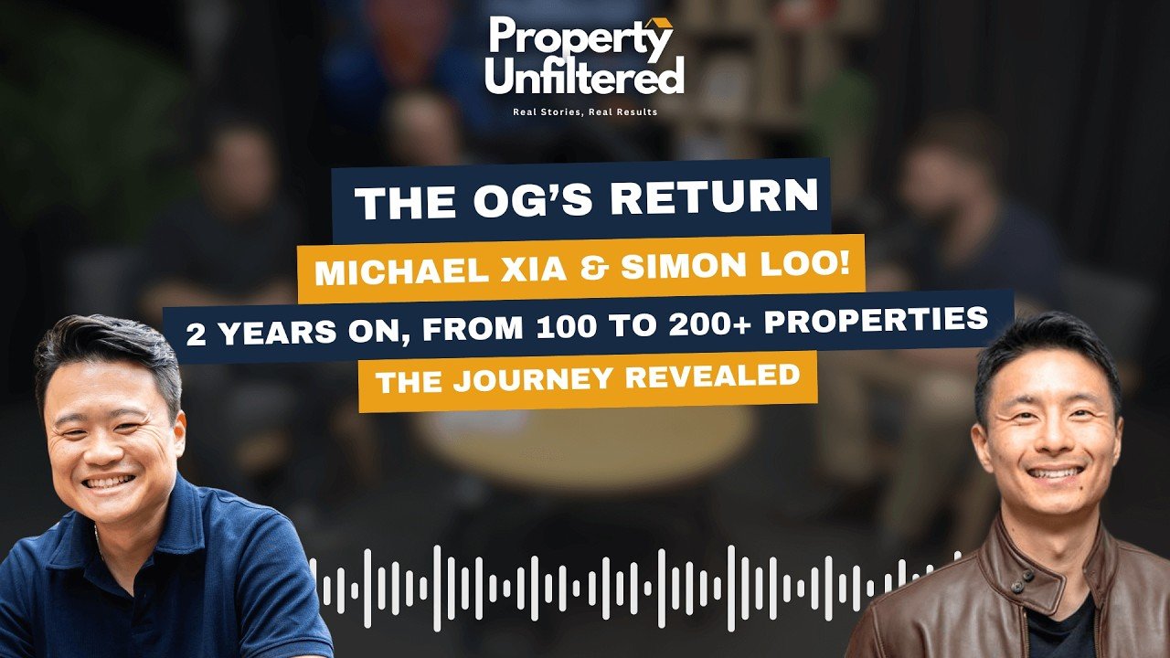 The OGs return- Michael Xia &amp; Simon Loo. 2 years on, from 100 to 200+ properties, the journey revealed