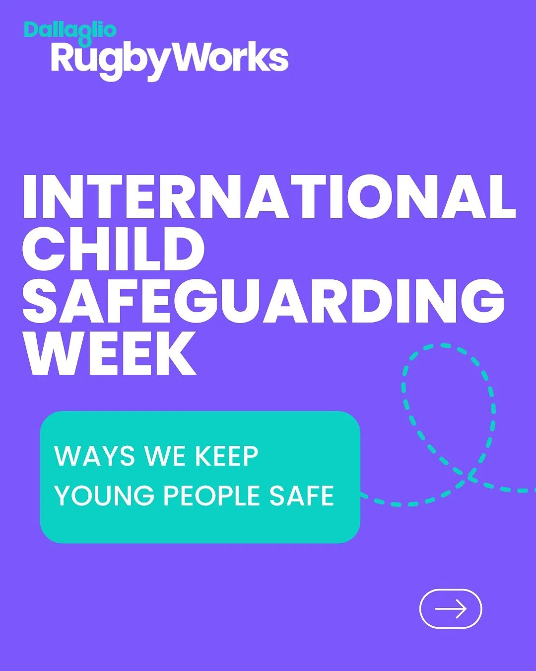 This #InternationalChildSafeguardingWeek, we’re highlighting our commitment to keeping every young person safe, supported, and having fun🏉
Here’s how we make that happen 👇
✅ Maintaining the highest safeguarding standards across all pr