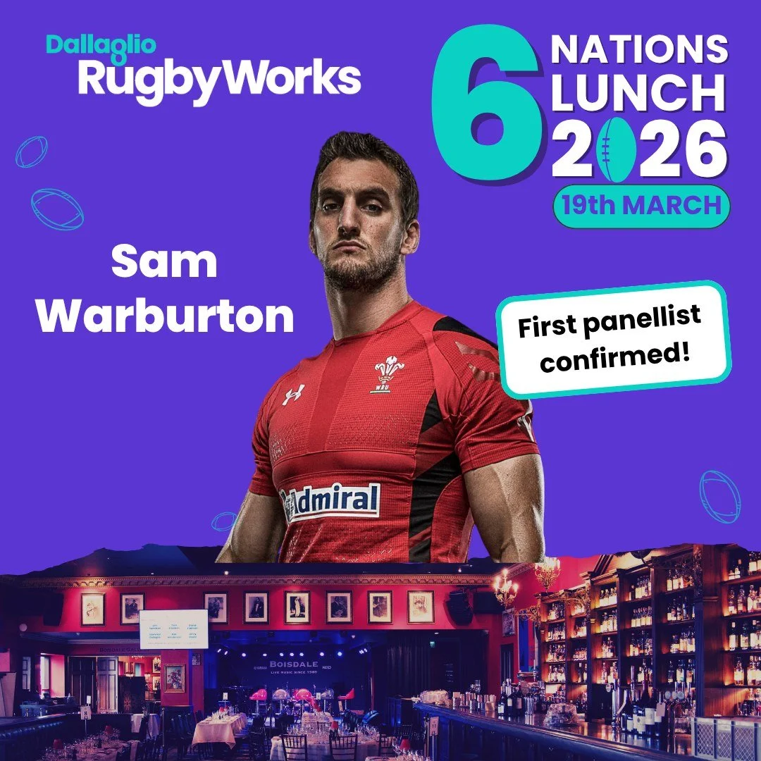 Did you guess it right?

We&rsquo;re thrilled to announce Sam Warburton as the first panellist for our Dallaglio RugbyWorks Six Nations Lunch 2026! 🏉

Sam is one of the most respected figures in rugby, known for his leadership on and off the pitch a