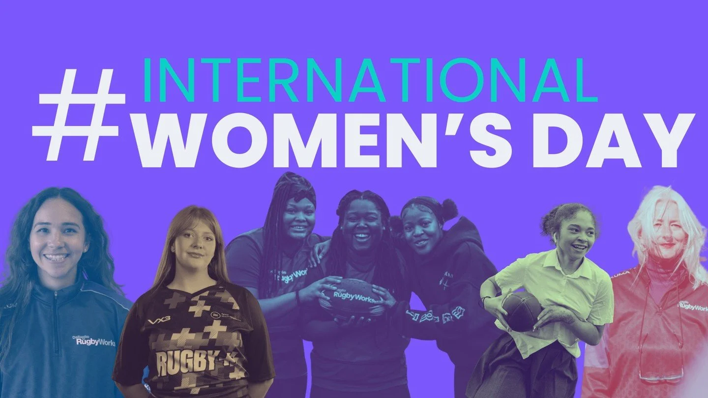 This #InternationalWomensDay, we&rsquo;re celebrating the incredible women who power Dallaglio RugbyWorks 
 
Our Youth Animators, Frankie and Tori, are fantastic role models within our programmes, bringing energy, and lived experience to the young pe