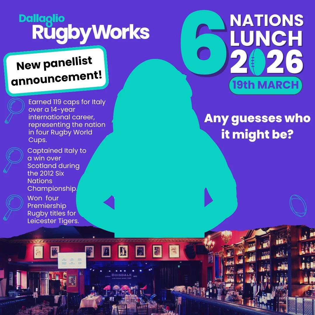Another huge personality is joining the Dallaglio RugbyWorks Six Nations Lunch&hellip; 🏉

This next panellist is:
A former international prop known across the rugby world 
Famous for his bigger-than-life character as much as his scrummaging power 
A