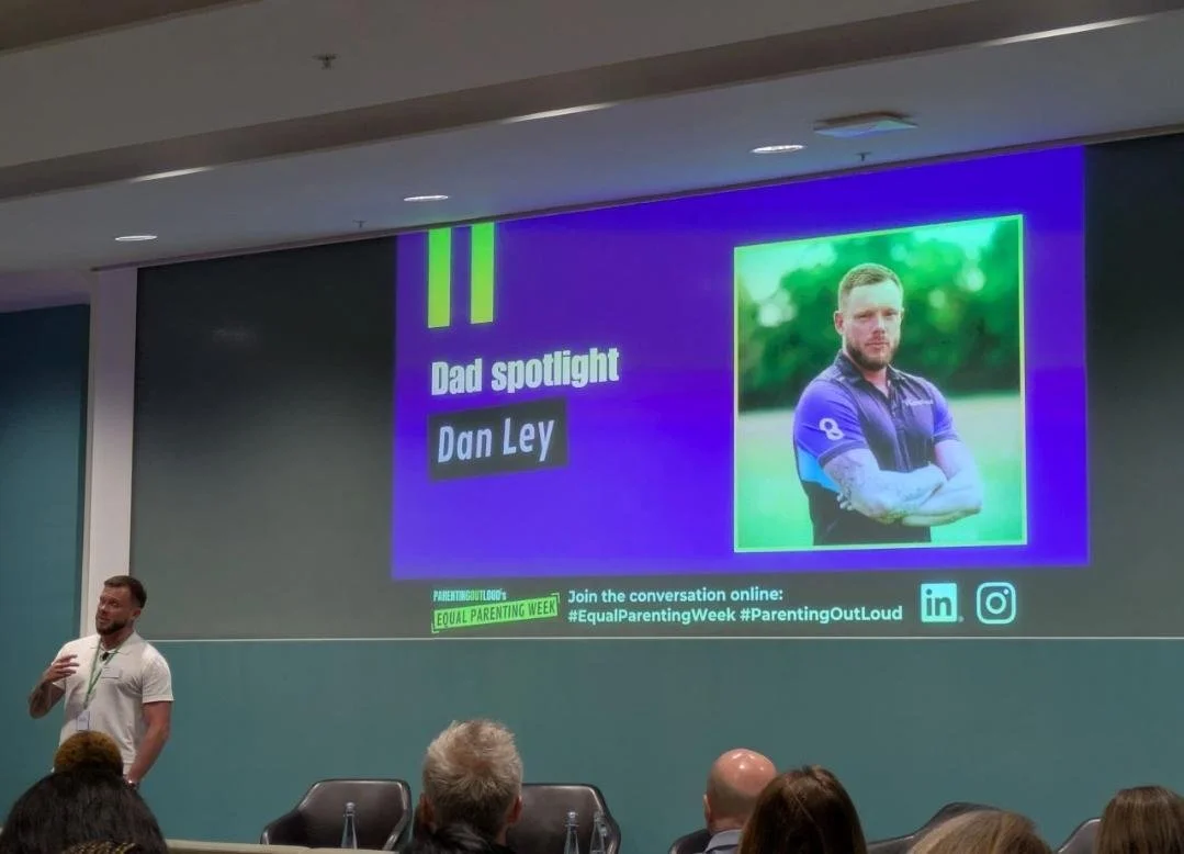 Our Opportunities Manager, Dan, recently spoke at the Equal Parenting launch event at Deloitte London.

The event focused on creating space for mums and dads to share childcare and parenting more equally, an important and much-needed conversation.

D