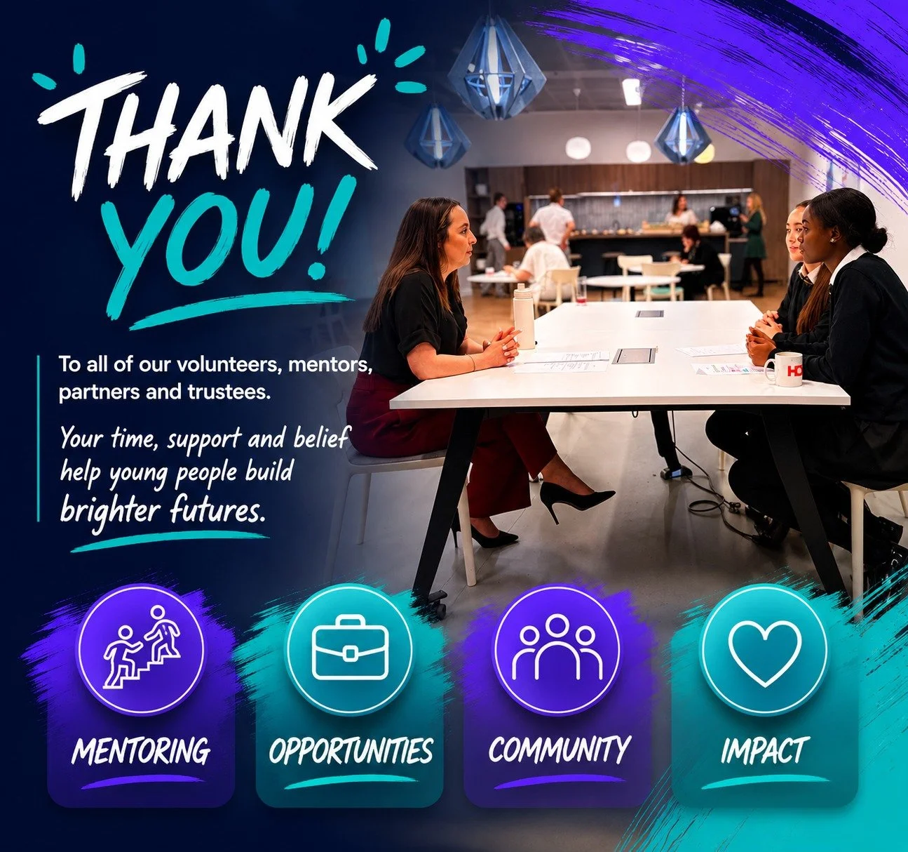 This Volunteers&rsquo; Week, we want to say thank you to every person who gives their time, energy and experience to support young people through Dallaglio RugbyWorks. 💙

Our volunteers do far more than support sessions. They help young people see w