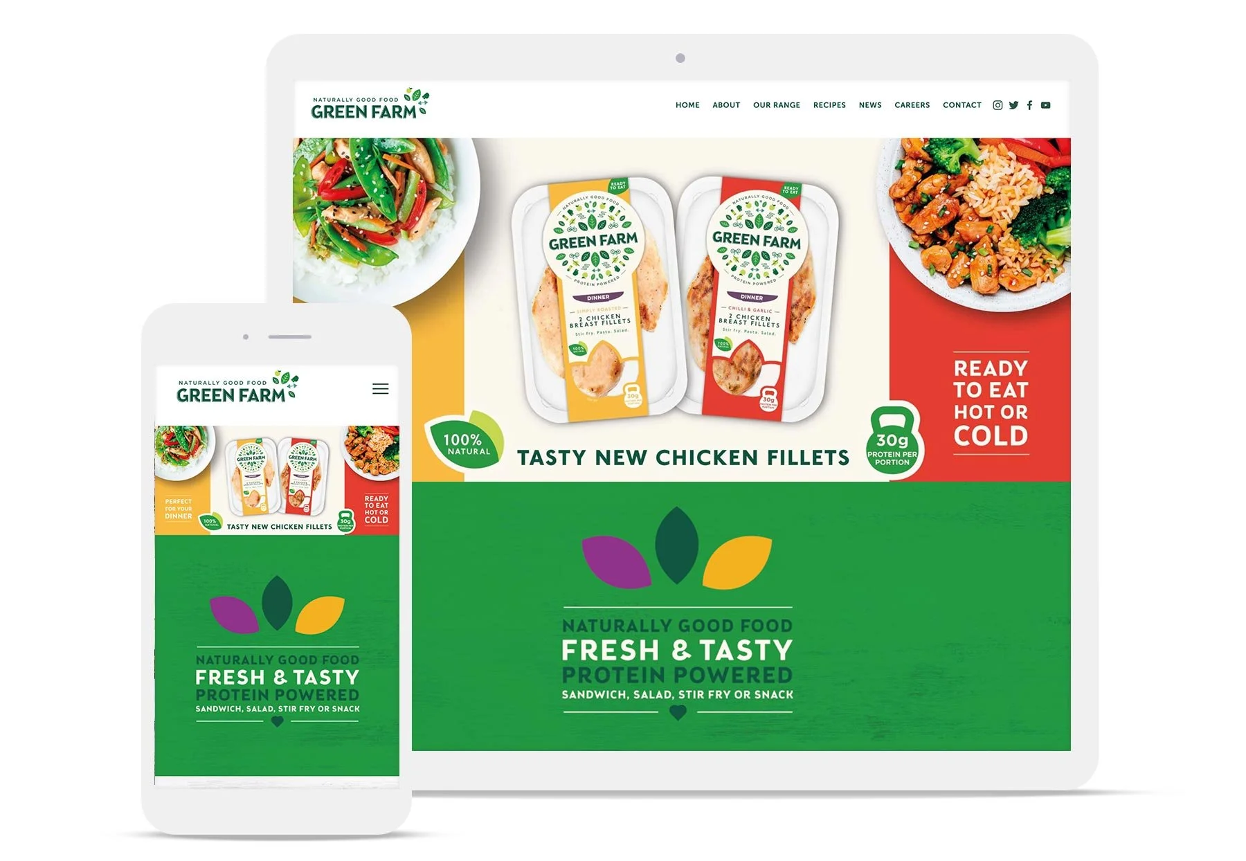 Green Farm Foods —  Design Get Going Design