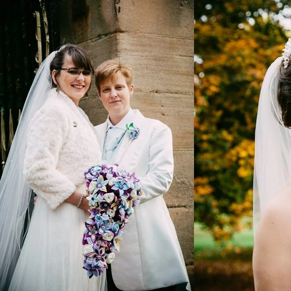 💖 10 years of being Mrs & Mrs 💖
Today is our 10th wedding anniversary, and I honestly don't know where the time has gone.
💐
In 2015, when we got married, the wedding world was a very different place, but I'm not here to explain the difficul