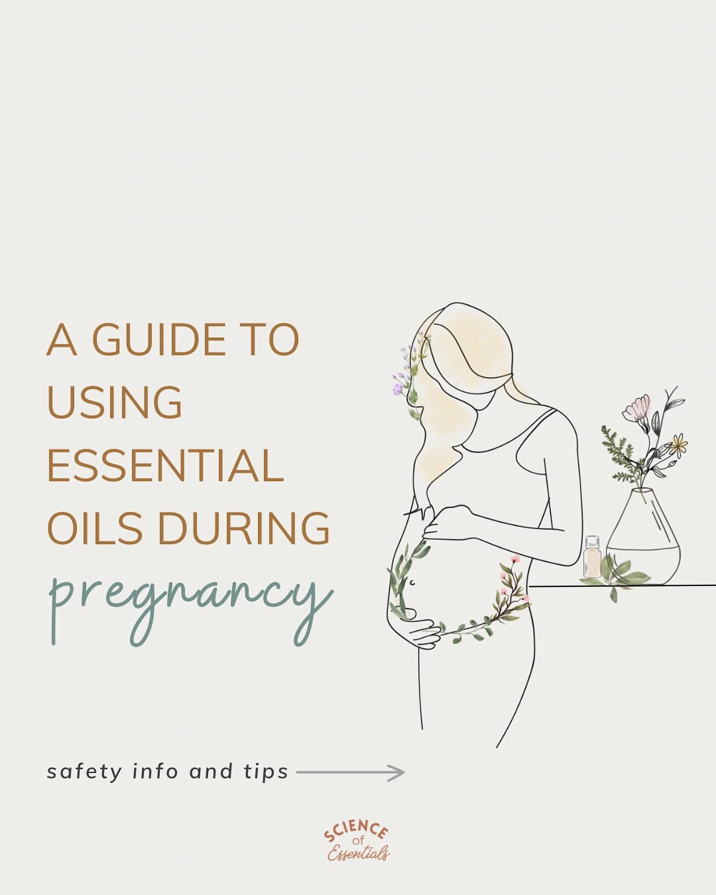 I get asked all the time about using essential oils while pregnant and during labor. I hope this guide serves as a helpful resource for you!

🤰🏽While most essential oils appear to be safe during pregnancy, there are still a few that should be avoid