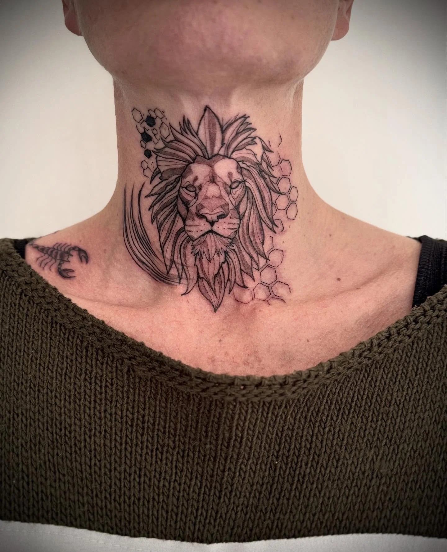 Geometric Lion
.
.
.
#tattoo #birsfelden #basel #fineline #geometricliontattoo #liontattoos #lionesstattoo #lion #necktattoo