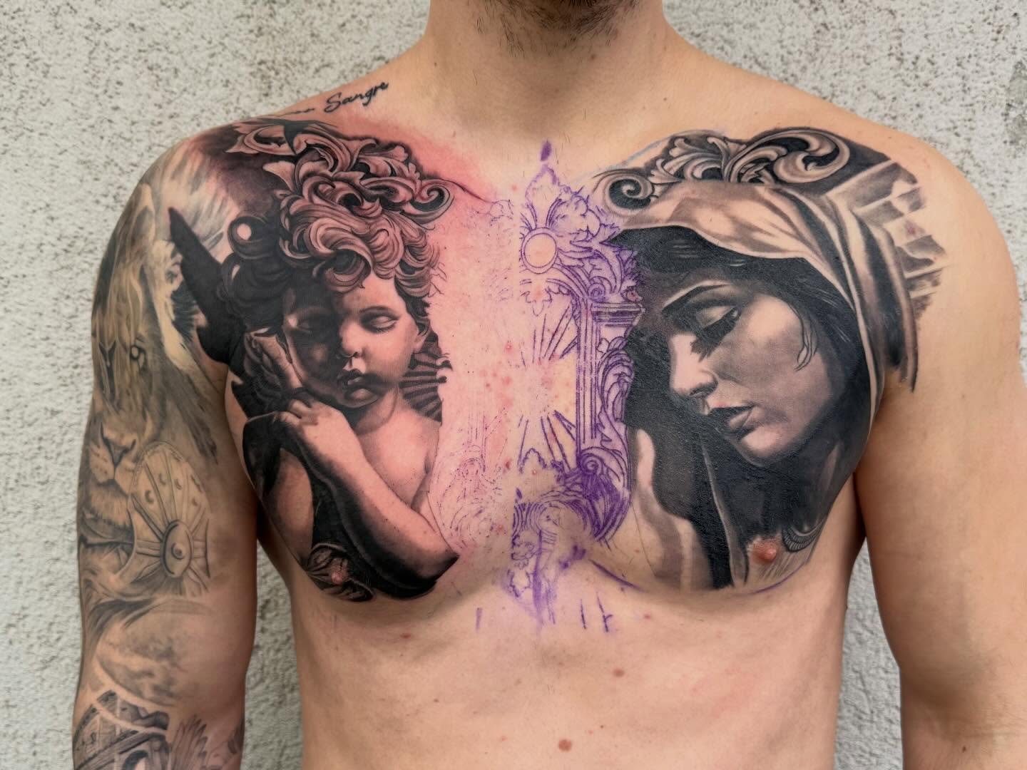 Progress after 2 sessions ~ 14 hours
.
.
.
#tattoo #birsfelden #basel