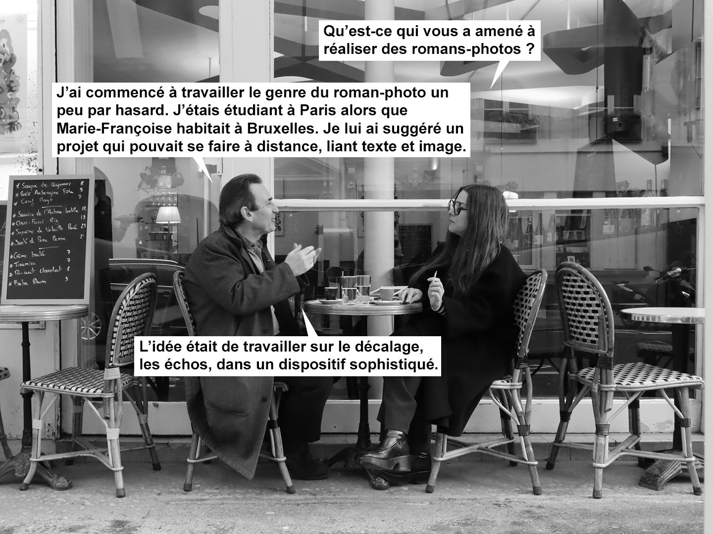 Comme un roman-photo, Benoit Peeters