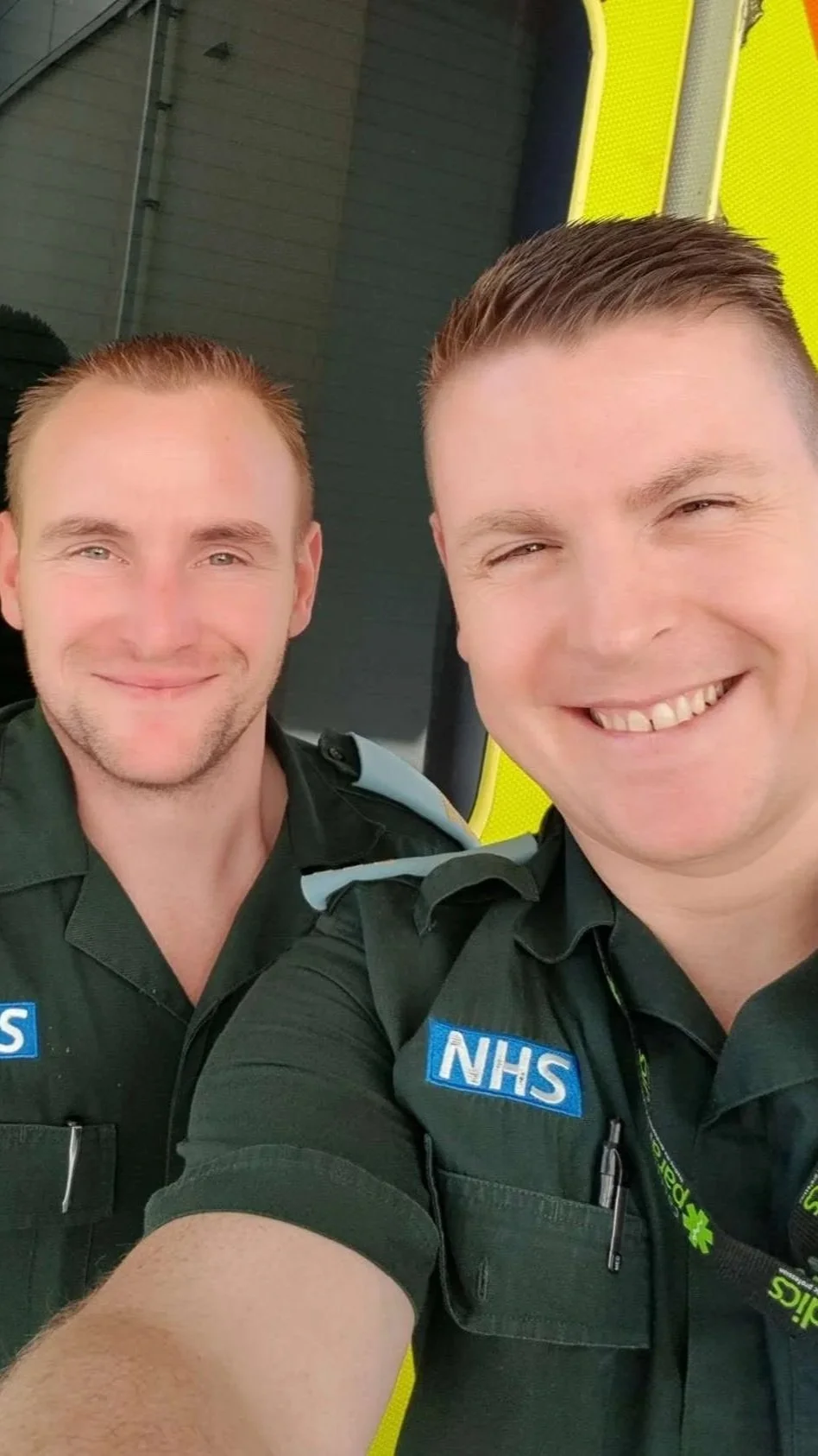 Associate Ambulance Practitioner apprentices during clinical training placement