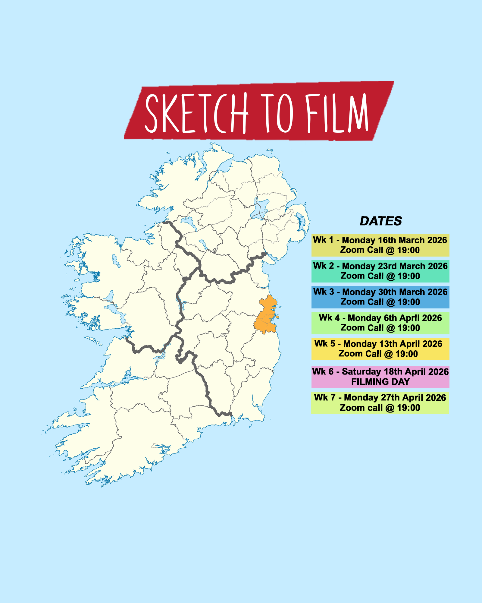 Dublin Shoot Day - Sketch to Film Course