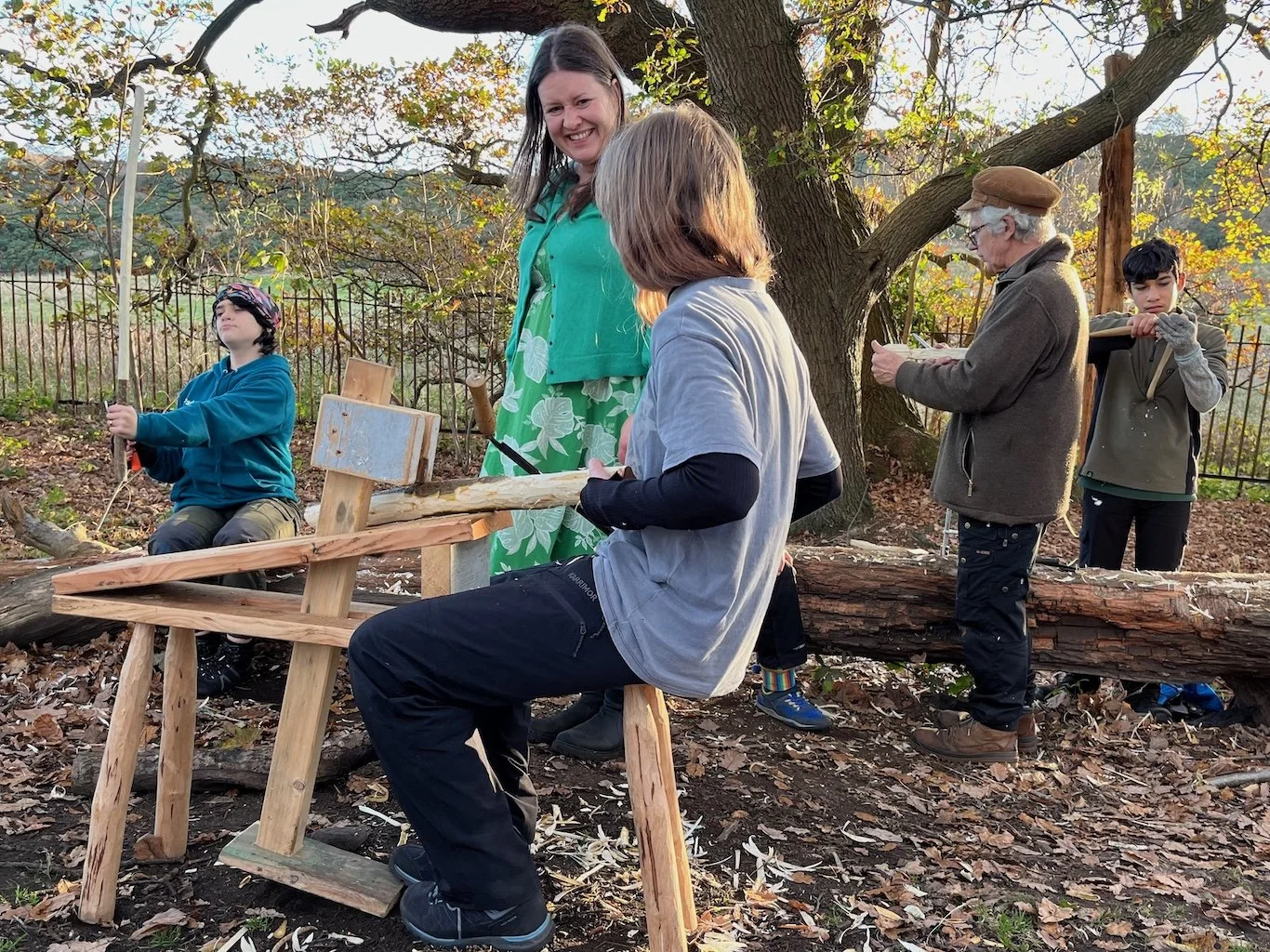 Wood working workshop with Ian