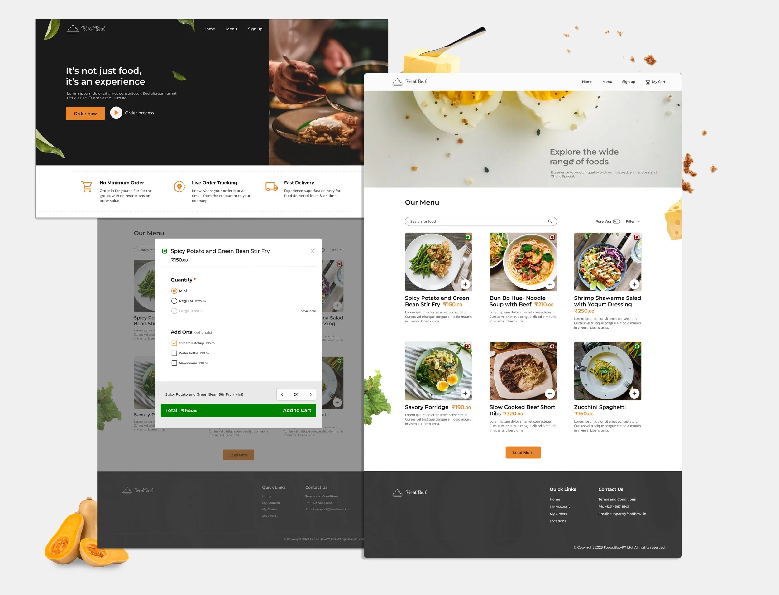Food Delivery Website