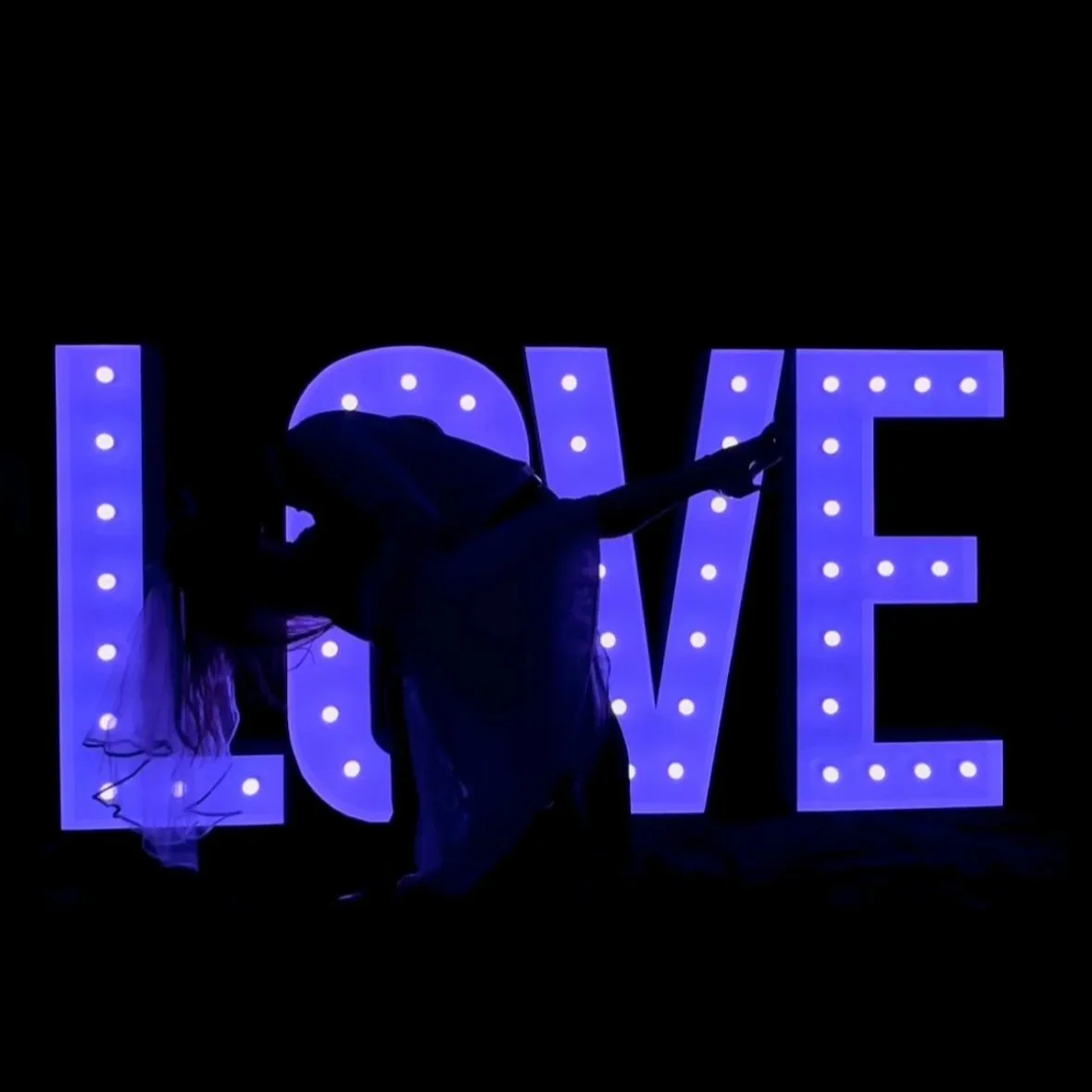 Premium  5ft illuminated marquee letters and numbers. Starting at $85 per letter or $75 each for 5+ rentals.